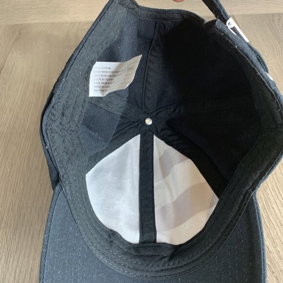 American Flag Front Ball Cap Black Adjustable Strap and Clamp Close - Picture 9 of 10